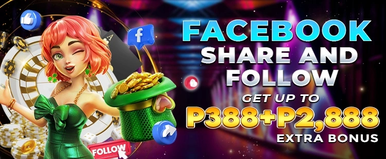 FACEBOOK SHARE AND FOLLOW GET UP TO P2,888