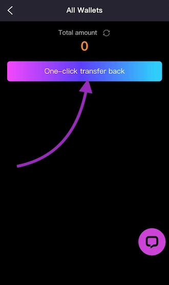 💜Step 2: Click on "One-click transfer back".